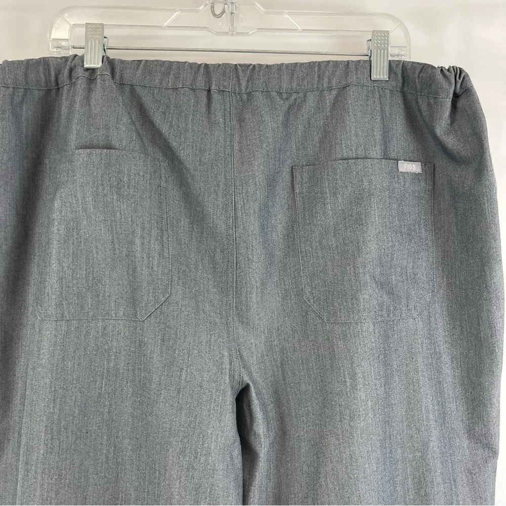 FIGS Technical‎ Collection Scrub Pants Gray Mens XL Straight Leg FMA500